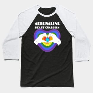 Adrenaline: The Heart Guardian. Baseball T-Shirt